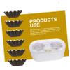 HEATSHAKING 50pcs Leakproof Wax Melt Warmer Liners for Change High Temperature Resistant Paper Wax Tray for Electric Warmers view 3
