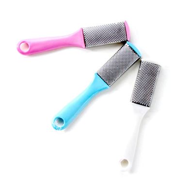 PartyKindom 3pcs Double-Sided Foot File Grinding Stone Professional Foot Pedicure Tools for Skin File Random Style