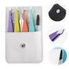 VICASKY 2sets Portable Eyebrow Trimming Kit Eyebrow Grooming Tools Scissors Tweezers Brush for Precision Makeup for Daily Use by Men Women view 2