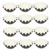 Healifty 50pcs Heat Resistance Wax Melt Liners Tray Leakproof for Scented Wax Warmers view 1