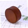 Beaupretty Shaving Soap Bowl Cup Men's Shaving Bowl Polished Wooden Mug Compact Deep view 4