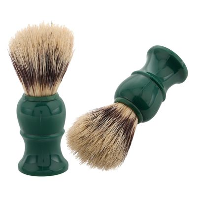 BESTYASH 2pcs Beard Grooming Brush Soft Bristle Facial Cleaning Tool for Men Comfortable Shaving Massage Brush for Home Salon Travel Versatile Easy to Use