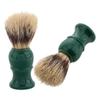 BESTYASH 2pcs Beard Grooming Brush Soft Bristle Facial Cleaning Tool for Men Comfortable Shaving Massage Brush for Home Salon Travel Versatile Easy to Use view 1