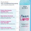 Agua de Cielo Team Lisos Hair Straightening Spray - Dual-Phase Heat Protection Spray, Anti-Frizz, Straightens Without Damaging Hair Structure, With Argan Oil & Hydrolyzed Keratin - 8 Oz view 2