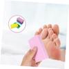 Ipetboom 10pcs Ergonomic Foot Callus Scrubber Stone Pumice Stone for Dead Skin Removal Pedicure Remover view 3