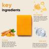 CADDISE Kojic Acid Turmeric Soap Bars  Dark Spot Remover & Skin Care, Handmade Face & Body Wash Bars with Niacinamide, Shea Butter, Tea Oil, Vitamin C (2 Pack, 8.5 Oz) view 3