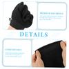 SAFIGLE 3Pcs Exfoliating Bath Mittens for Dead Skin Removal Reusable Skin Scrubbing Gloves Wear-Resistant Shower Mitts for Women for Spa and Home Use view 3