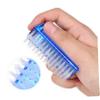 Cabilock 6pcs Nail Dust Remover Brush Plastic Handle Manicure Brush Fingernail Cleaning Pedicure Scrubber Nail for Home Use view 3
