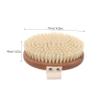 ABOOFAN Shower Accessories Bristle Body Scrubber Bath Brush Body Exfoliator Natural Material view 2