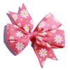 20Pcs 8CM Fashion Pinwheel Hair Bow With Flower Dot For Hair Clips Grosgrain Ribbon Boutique For Headbands (20Pcs Aqua, With No Clip) view 4