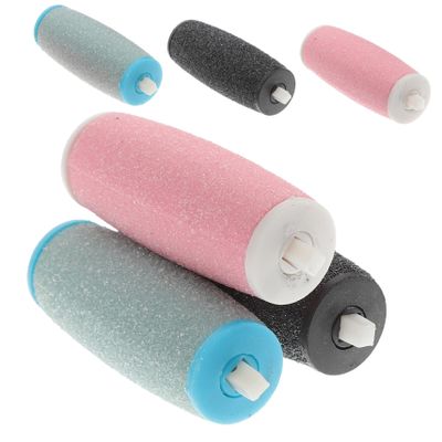 CALLARON 6 Pcs Pedicure Machine Grinding Head Replacement Rollers Foot Scraper for Dry Feet Skin Remover