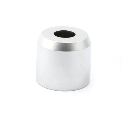 CALLARON Zinc Alloy Beard Accessory Holder Shaving Razor Stand for Men Mini Travel Razor Base Silver
