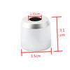 CALLARON Zinc Alloy Beard Accessory Holder Shaving Razor Stand for Men Mini Travel Razor Base Silver view 2
