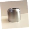 CALLARON Zinc Alloy Beard Accessory Holder Shaving Razor Stand for Men Mini Travel Razor Base Silver view 3
