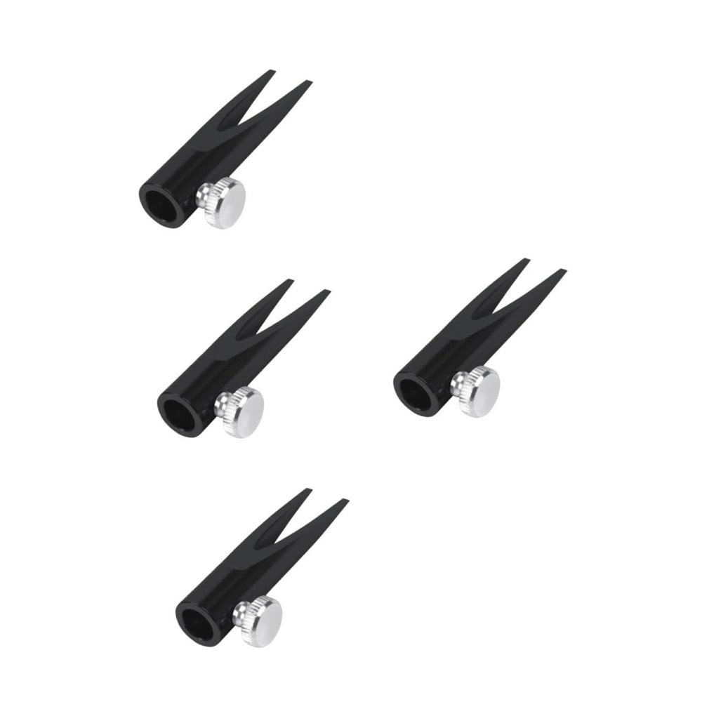 PartyKindom 4pcs Single Hole Makeup Pencil Sharpener for Eyebrow and Eyeliner Dual-Sided Design for Precision Sharpening Lightweight and Portable Tool for Beauty Enthusiasts
