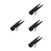 PartyKindom 4pcs Single Hole Makeup Pencil Sharpener for Eyebrow and Eyeliner Dual-Sided Design for Precision Sharpening Lightweight and Portable Tool for Beauty Enthusiasts view 3