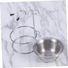 CALLARON Shaving Stand Bowl Razor Brush Holder for Men Brush Stand Slots Safety Razor view 3