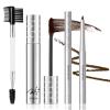 Brown Mascara and Waterproof Eyeliner Pencil Set for Older Women 60 Plus,Length and Volume Mascara for Mature Women,Retractable Eye Liner Matte Cream Waterline Eyeliner Makeup for Sensitive Eye-Set B view 1