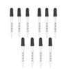 10Pcs 1ml Glass Droppers Silicone Plugs Precision Pipette for Essential Oils Use Random Plug Included view 3