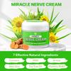 Miracle Nerve Cream - Maximum Strength - Turmeric and Arnica Blend for Nerve Discomfort Relief - Soothing Foot & Hand Formula with MSM, B6, E - Made in USA view 2
