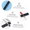 VICASKY 5pcs Nail Brush Holder Black Pen Rest for Nail Art Convenient Storage for Salon Use Portable Design for Easy Organization and Accessibility view 4