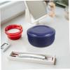 LIFKOME Stainless Steel Shaving Soap Bowl for Men Travel Grooming Tool Shaving Supplies view 2