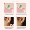 Ear Piercing Cleaning kit,Ear Hole Ear Care Kit,Earrings Hole Cleaner,Disposable Aftercare Cleaner with 240pcs Floss & 10ml Solution,for Women Men Travel and Daily Use view 4