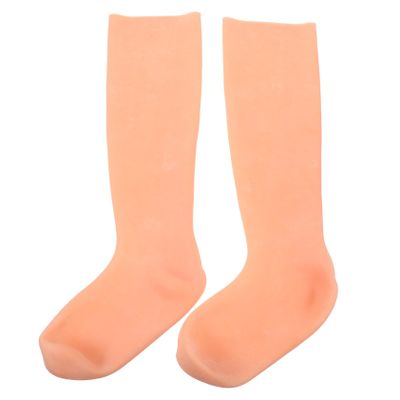 FOMIYES 1pair Exfoliating Foot Wraps Moisturizing Spa Socks for Dry Cracked Feet