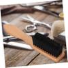Didiseaon Men's Beard Comb Brush Ergonomic Handle Beard Styling Kit Portable for Bearded Gentleman view 3