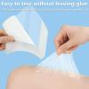 Basmgrazia Instalift Patch for Legs & Thigh Lift Tape, Nip Lift and Glow Patches for Sagging Skin, Invisible Waterproof Adhesive Body Tape - Transparent Anti-Chafing Skin Lifting & Firming(70pcs) view 3