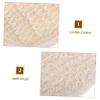 Anneome 4packs Natural Loofah Body Scrubber Pads for Gentle Exfoliation Eco-Friendly Shower Cleaning Tool for Men and Women Includes Hanging Cotton and Linen Pads for Skin Care view 3