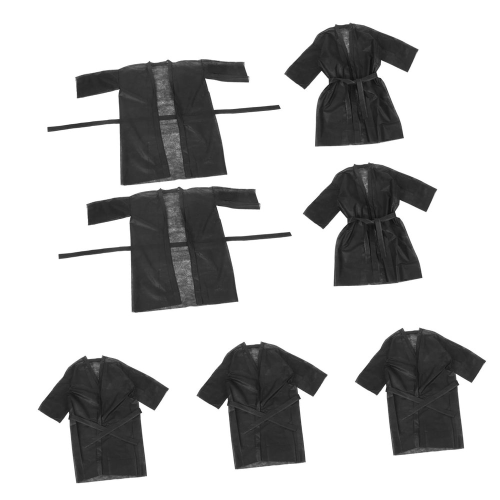 BELLIFFY 10pcs Disposable Bath Skirt Robe for Women Lightweight Non-woven Spa and Salon Use for Beauty Salons Hotels and Saunas