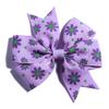 20Pcs Floral Hair Bows For Woman, 8cm Grosgrain Ribbon Pinwheel Clips (20Pcs Lt Pink, With Clip) view 2