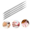 BELLIFFY 8pcs Professional Nail Cuticle Pusher Scraper Nail Tool for Tips Cuticle Tools view 3