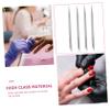 BELLIFFY 8pcs Professional Nail Cuticle Pusher Scraper Nail Tool for Tips Cuticle Tools view 4