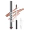 JUAAZIN Matte Lip Stain Peel Off Lip liner with Tweezer, Dark Brown Peel Off Lip Stain, Long Lasting Waterproof Lipstick Lip Gloss Tattoo, Transfer-proof for All Skin Types, 0.12 fl oz 05# view 1