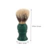 Beaupretty 2pcs Soft Bristle Beard Styling Brush for Men Comfortable Grooming Tool for Facial Hair Care for Home and Travel Use and User-friendly Design view 2