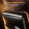 Mbzoey Electric Foil Shavers for Men: Mini Electric Razor for Face - IPX7 Waterproof Cordless Razor with LED Display & Fast Charge - Micro-Comb Technology & Precision Blades view 2