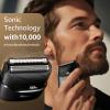 Mbzoey Electric Foil Shavers for Men: Mini Electric Razor for Face - IPX7 Waterproof Cordless Razor with LED Display & Fast Charge - Micro-Comb Technology & Precision Blades view 3