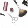 DEARMAMY Compact Eyebrow Scissors Tool for Grooming Eyebrows Eyelashes and Nose Hair Portable Design for Travel and Home Use view 3