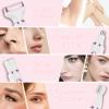 Electric Razor for Women, 4-in-1 Bikini Trimmer with Body, Facial, Eyebrow & Nose Heads, Waterproof Painless Pubic Hair Shaver, Cordless for Armpits Legs, USB-C Charging view 4