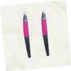 GALPADA 2pcs Stainless Steel Eyebrow Clamp Eyebrow Tweezers Shaping Tool Convenient for Precision Trimming for Makeup Application view 2
