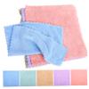 Beaupretty 10pcs Fleece Washcloths Soft Microfiber Face Towels for Boys and Girls Cloths for Bathing and Makeup Removal view 1