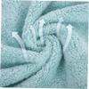 Beaupretty 10pcs Fleece Washcloths Soft Microfiber Face Towels for Boys and Girls Cloths for Bathing and Makeup Removal view 2