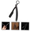 GALPADA Professional Beard Shaving Razor Men Razor Knife Holder Barbers Blades Beard Shaping Tool view 2