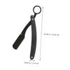 GALPADA Professional Beard Shaving Razor Men Razor Knife Holder Barbers Blades Beard Shaping Tool view 4