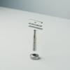 Blackland Vector Single Edge Safety Razor for Men - Lite Safety Bar | CNC Machined Metal | Made in USA | Uses Artist Club Blades | Premium Wet Shaving Razor view 2