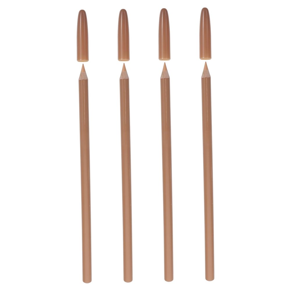 PACKOVE 4pcs Professional Tattoo Concealer Pencil Set Creamy Eye Concealer for Dark Circles Spot Coverage