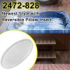 4Pack 2472-828 Hot Tub Pillow Snap in Pillow Fits for Jacuzzi J-200 Series Hot Tub 2008-Current,Replace for 6455-457 view 2
