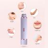 2 in 1 Women's Electric Shaver - A Versatile Hair Removal Device for Bikini, Eyebrows, Face, Legs, and Underarms - Portable Bikini Trimmer - Rechargeable and Cordless - Gentle and Effective Shaving. view 3